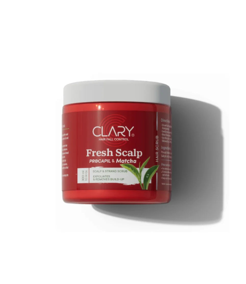 clary fresh scalp scrub 300ml