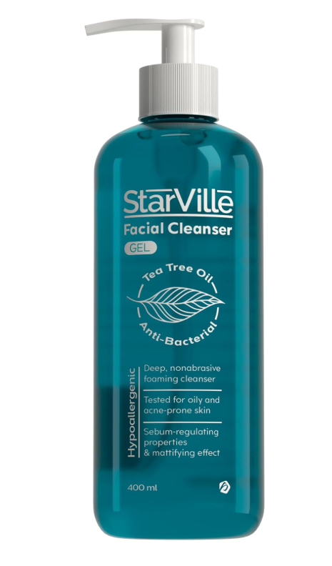 Star Ville acne prone skin facial cleanser 400 ml